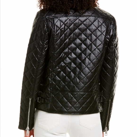 STELLA + LORENZO QUILTED FAUX JACKET - Picture 2 of 8